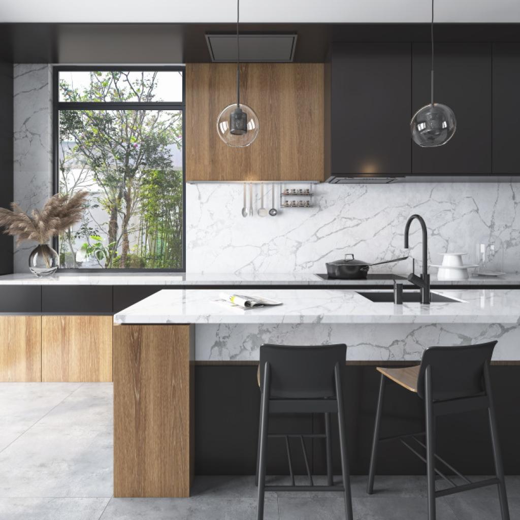 Elysian-white-kitchen-splashback | Stone Ambassador Australia